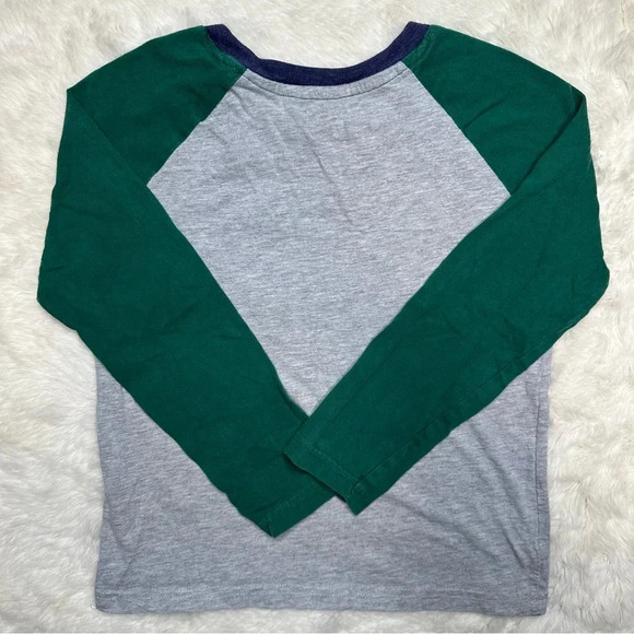 Tommy Bahama Long Sleeved Raglan Shirt Grey & Green Size 6 - Picture 11 of 16